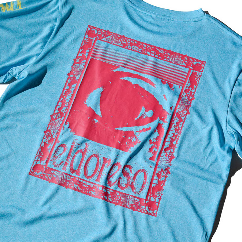 ELDORESO Watching Long Tee ����ɥ�å� ���˥� 2025FW(e1105225blue)