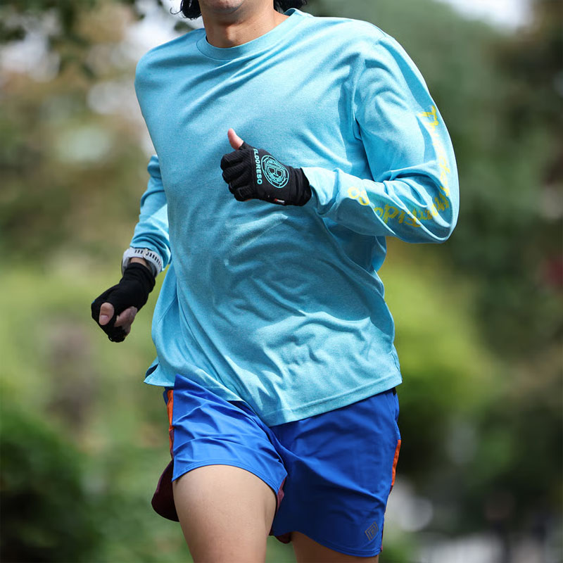 ELDORESO Watching Long Tee ����ɥ�å� ���˥� 2025FW(e1105225blue)