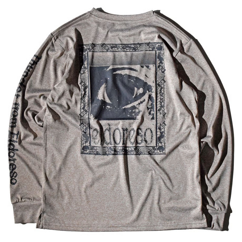 ELDORESO Watching Long Tee ����ɥ�å� ���˥� 2025FW(e1105225brown)