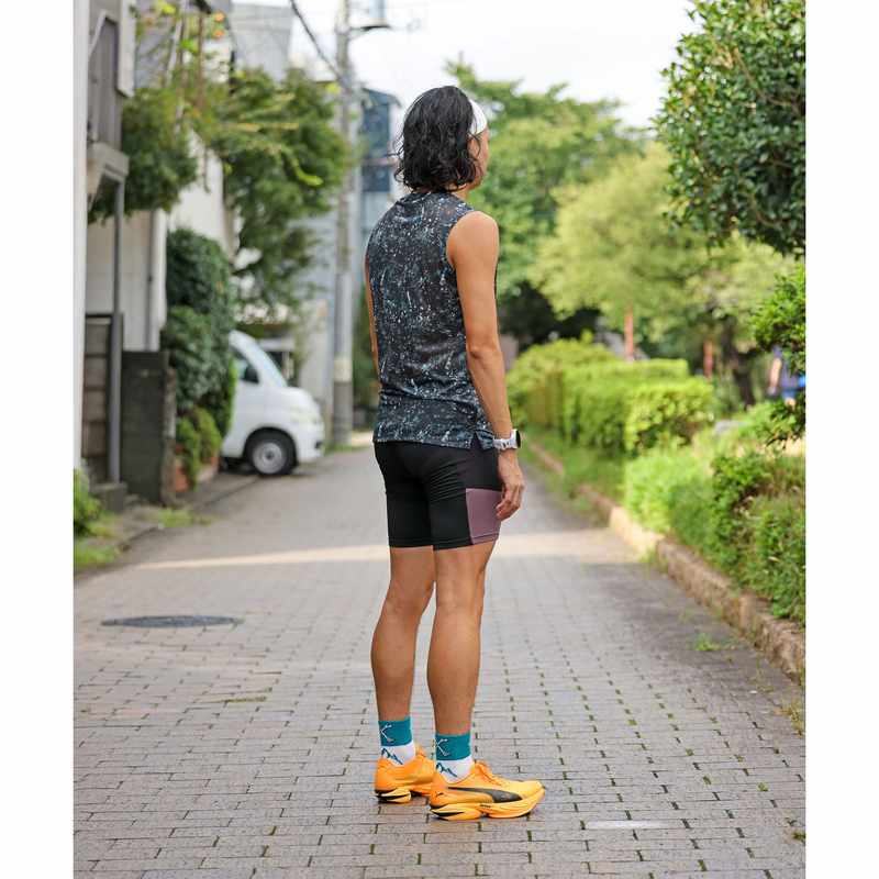 ELDORESO Joseph Sleeveless E1227226 GREEN エルドレッソ ランニング