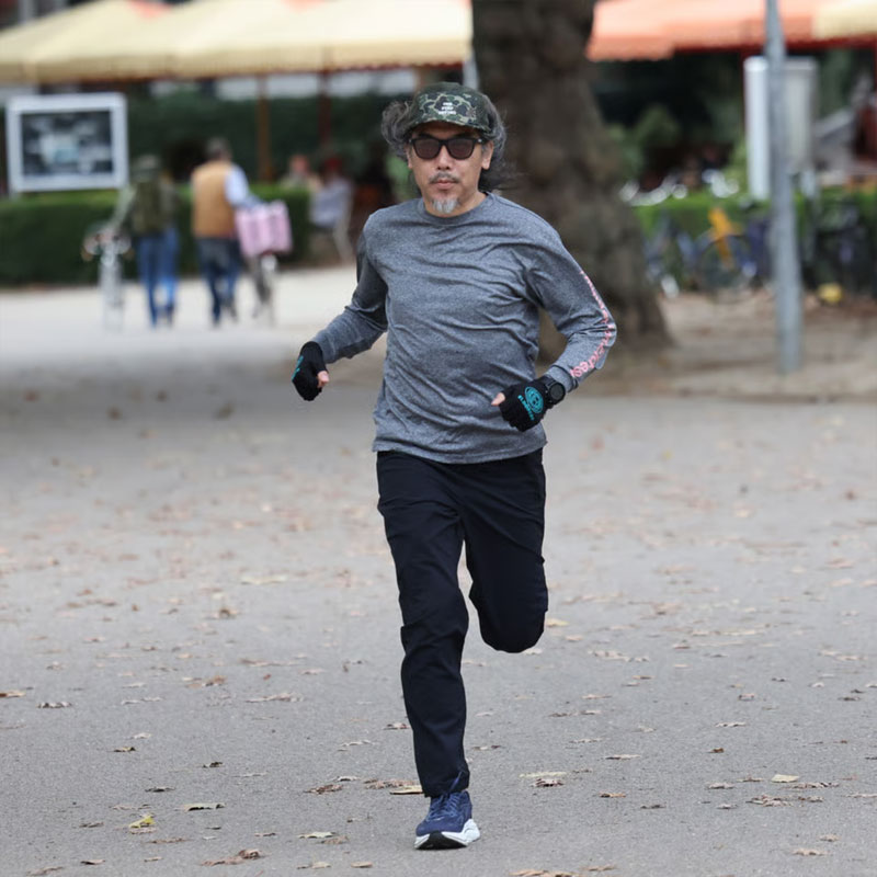 ELDORESO Watching Long Tee ����ɥ�å� ���˥� 2025FW(e1105225gray)