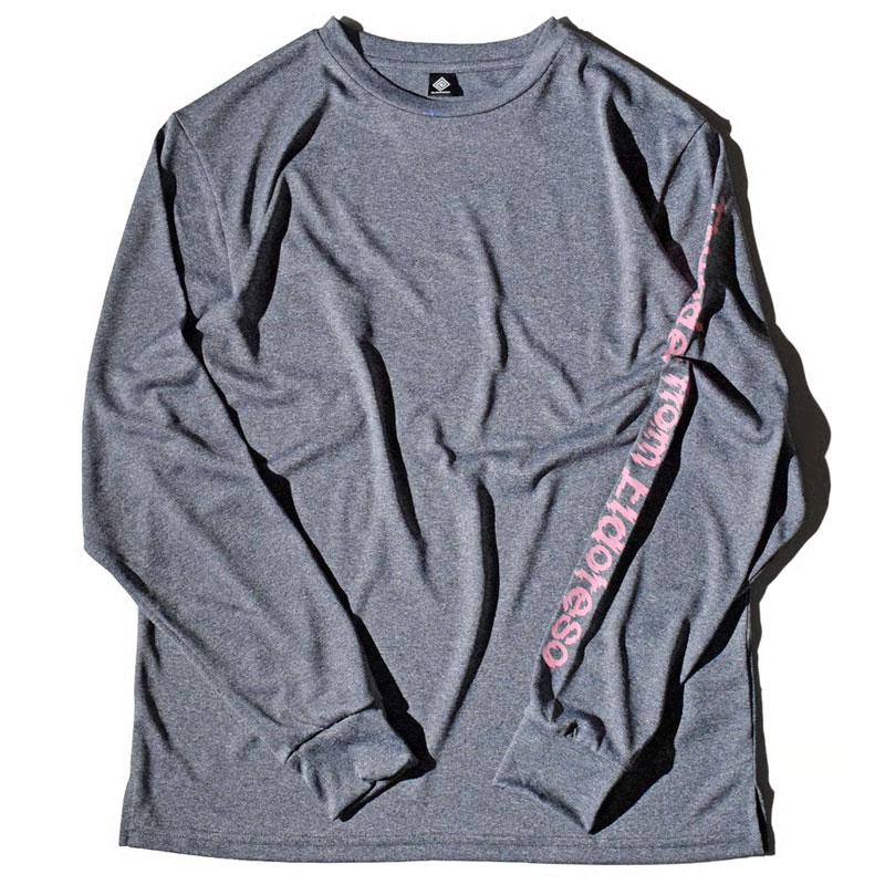 ELDORESO Watching Long Tee ����ɥ�å� ���˥� 2025FW(e1105225gray)