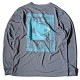 ELDORESO Watching Long Tee ����ɥ�å� ���˥� 2025FW(e1105225gray)