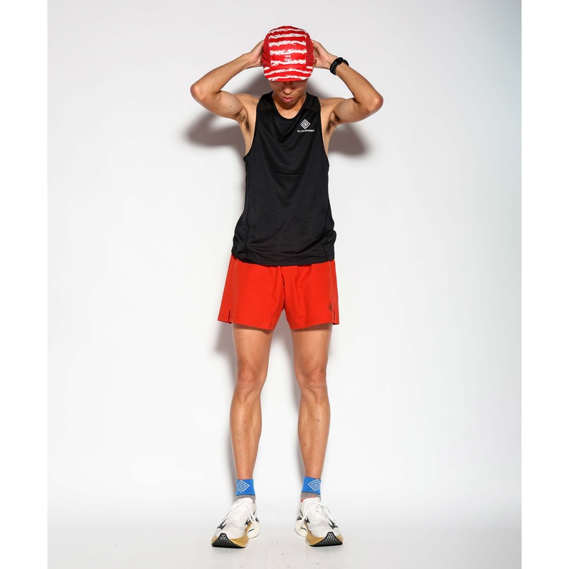 ELDORESO Earnest Tank E1227326 BLACK エルドレッソ ランニング