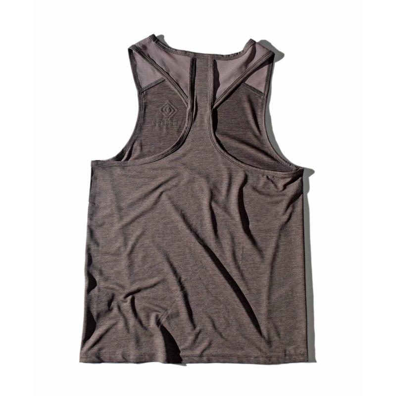 ELDORESO Earnest Tank E1227326 BROWN エルドレッソ ランニング