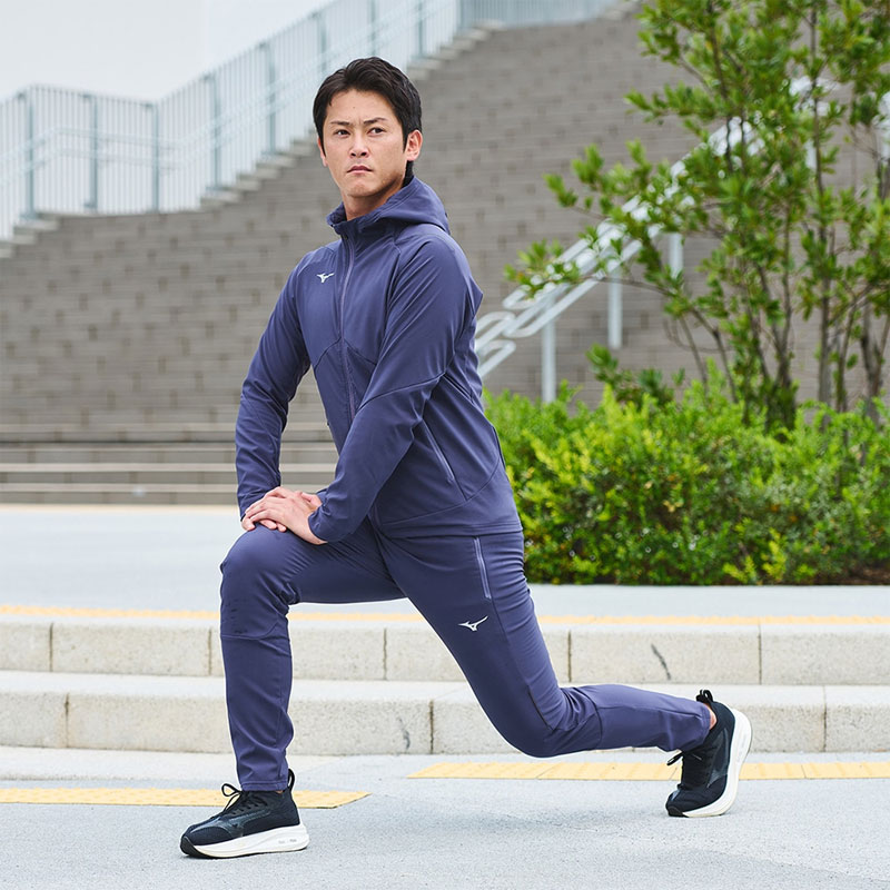 ミズノ テックシールドパンツ ウィンドブレーカー メンズ