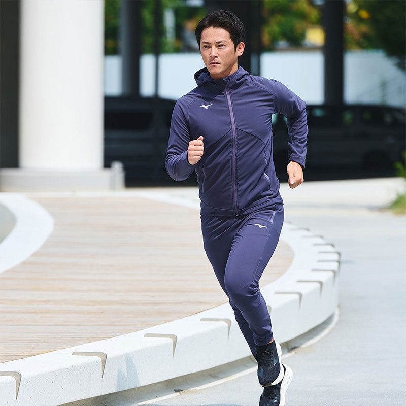 デルフィーノパンツ ミズノ テックシールドパンツ ウィンドブレーカー メンズ