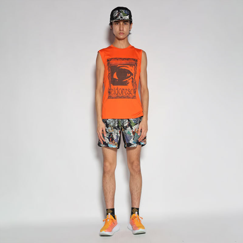 ELDORESO Watching Sleeveless ����ɥ�å� ���˥� 2025FW(e1221725orange)