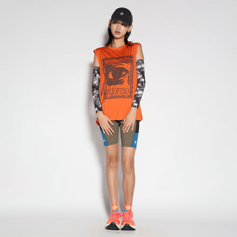 ELDORESO Watching Sleeveless ����ɥ�å� ���˥� 2025FW(e1221725orange)