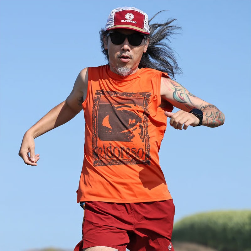 エルドレッソ　eldoreso roud runners ノースリーブ　マラソン ELDORESO Watching Sleeveless エルドレッソ ランニング 2025FW