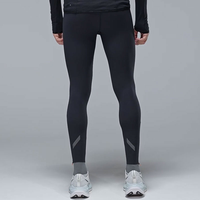 SOAR Running Mens WOOLTECH TIGHTS black メンズランニングウェア