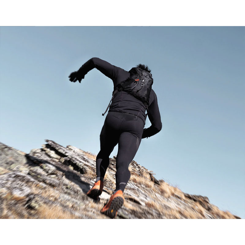 SOAR Running Mens WOOLTECH TIGHTS black メンズランニングウェア