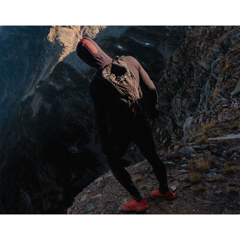 SOAR Running Mens WOOLTECH TIGHTS black メンズランニングウェア