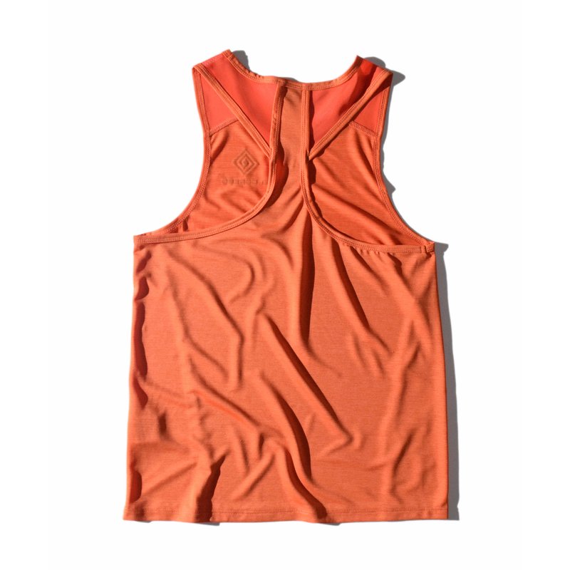 ELDORESO Earnest Tank E1227326 ORANGE エルドレッソ ランニング