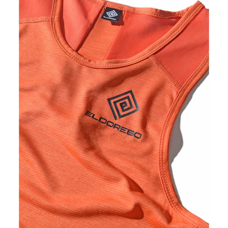 ELDORESO Earnest Tank E1227326 ORANGE エルドレッソ ランニング