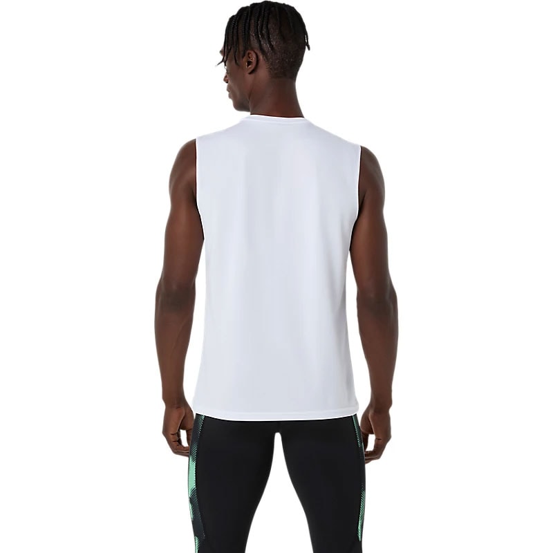 アシックス グラフィック スリーブレストップ GRAPHIC SLEEVELESS TOP