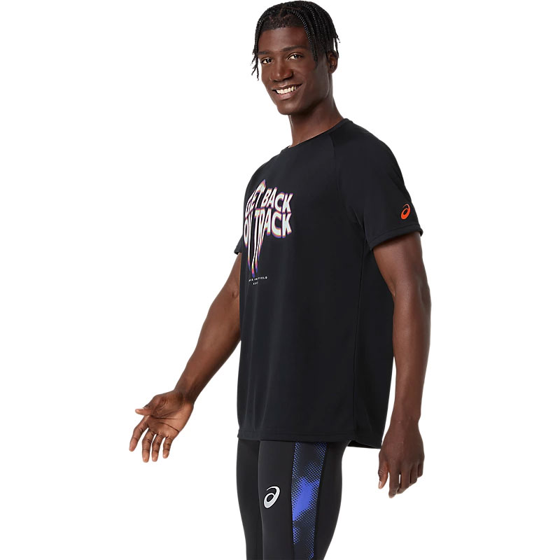アシックス トラック グラフィックTシャツ TRACK GRAPHIC TEE SHIRT