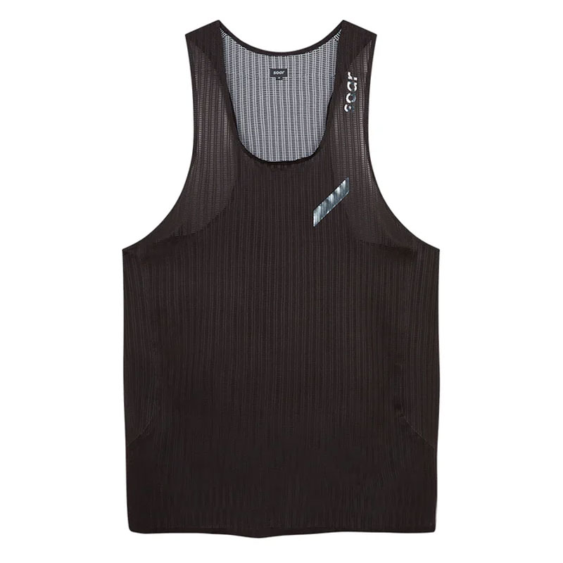 SOAR Running Mens RACE VEST 2.0 black ��󥺥��˥󥰥����� 2025AW wsom(aw25sv7mblack)