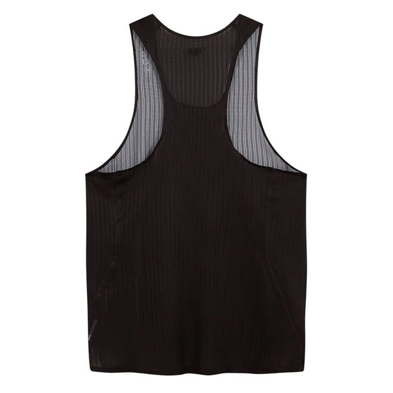 SOAR Running Mens RACE VEST 2.0 black メンズランニングウェア