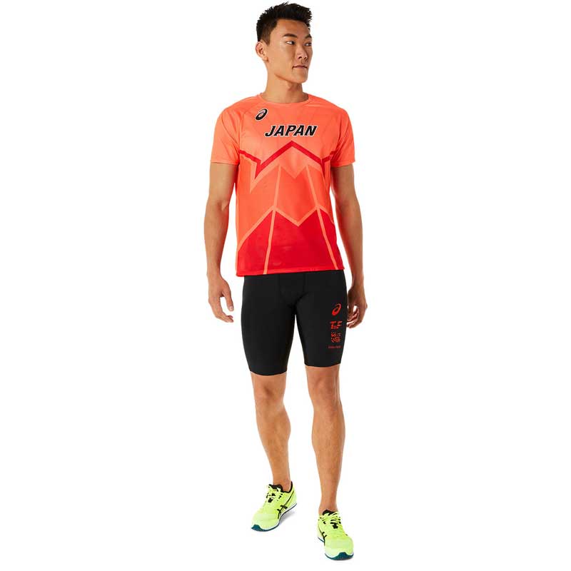 アシックス 陸上日本代表レプリカ 半袖シャツ REPLICA SS TOP