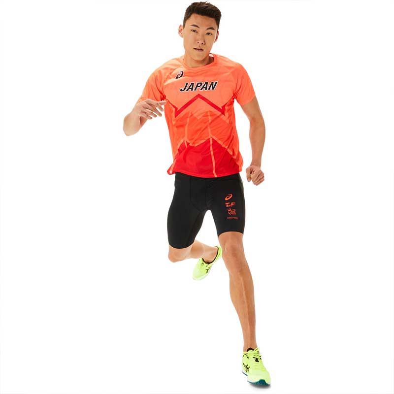 アシックスASICS日本代表レプリカ 半袖シャツ ビッグシルエット アシックス（ASICS）（メンズ、レディース）日本代表レプリカ