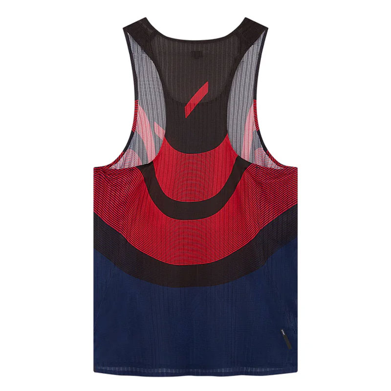 SOAR Running Mens RACE VEST 2.0 black red navy 󥺥˥󥰥 2025AW wsom(aw25sv7mblackrednavy)
