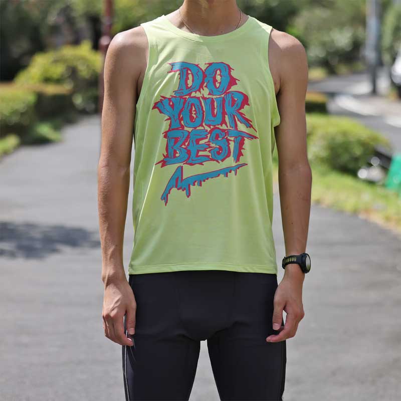 ELDORESO Do Your Best Tank エルドレッソ ランニング 2025FW