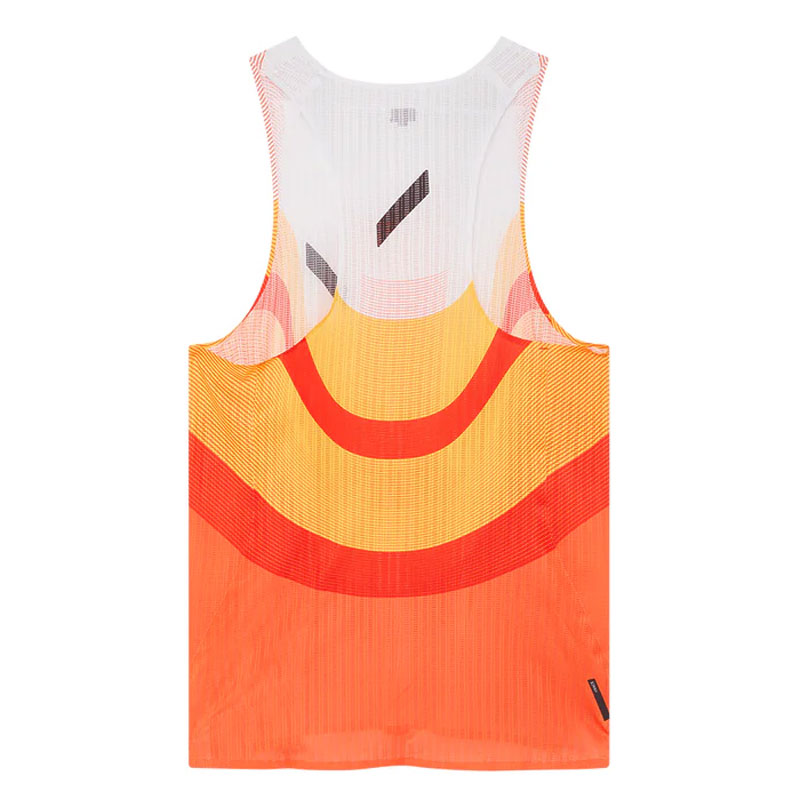 SOAR Running Mens RACE VEST orange red white 󥺥˥󥰥 2025AW wsom(aw25sv7morangeredwhite)