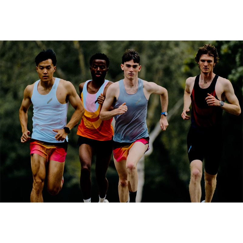 SOAR Running Mens RACE VEST orange red white 󥺥˥󥰥 2025AW wsom(aw25sv7morangeredwhite)
