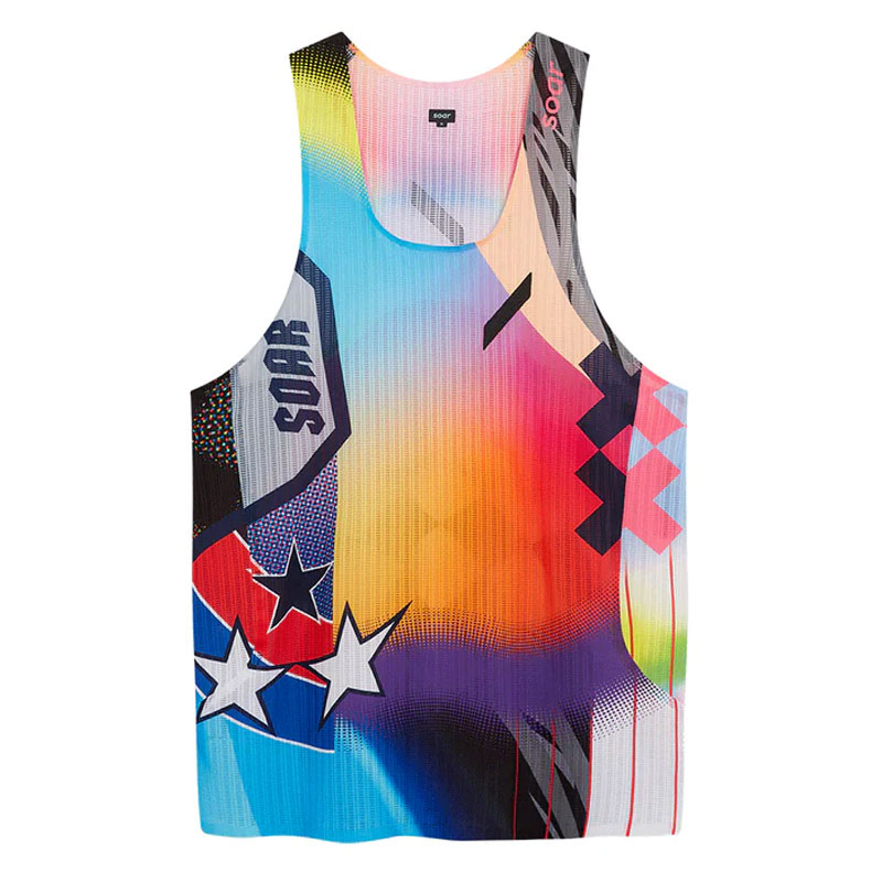 SOAR Running Mens RACE VEST 10year 󥺥˥󥰥 2025AW wsom(aw25sv7msoar10year)