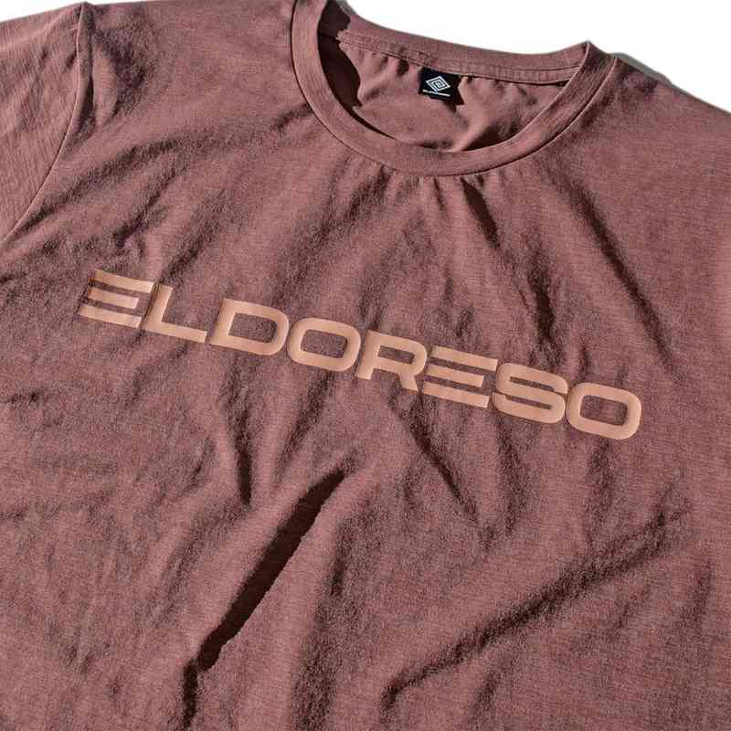 ELDORESO Logo Tee エルドレッソ ランニング 2026SS e1018016 brown