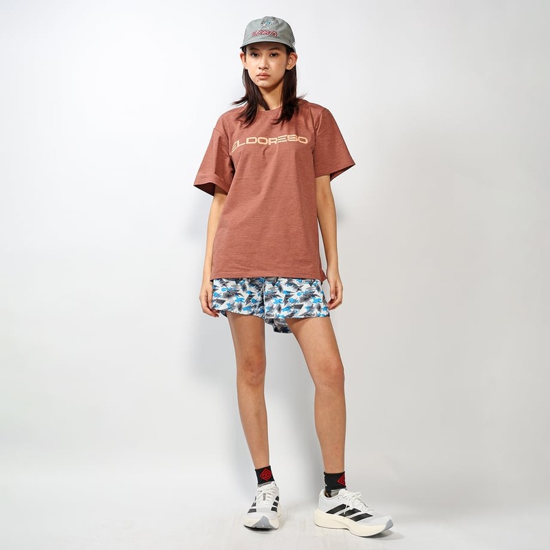 ELDORESO Logo Tee ����ɥ�å� ���˥� 2026SS e1018016 brown(e1018016brown)