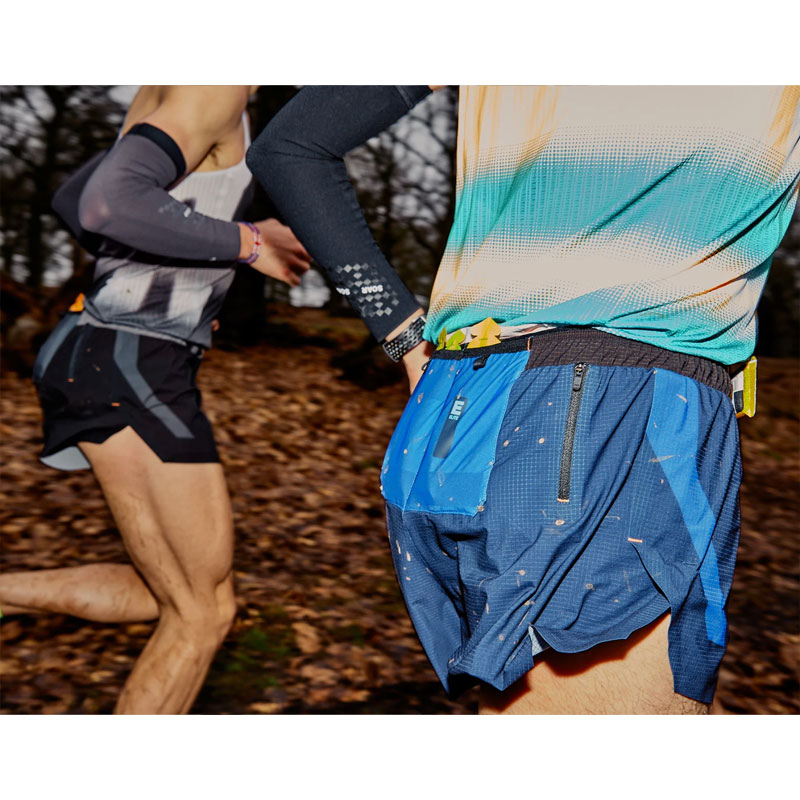 SOAR Running Mens MARATHON SHORTS SS1M Dark Leopard ��󥺥��˥󥰥����� 2026AW wsom(aw26ss1mleo)