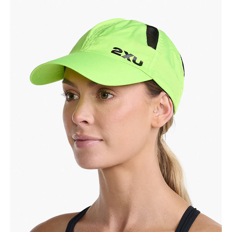 2XU ツータイムズユー ランニングキャップ(uq5685fvolblk