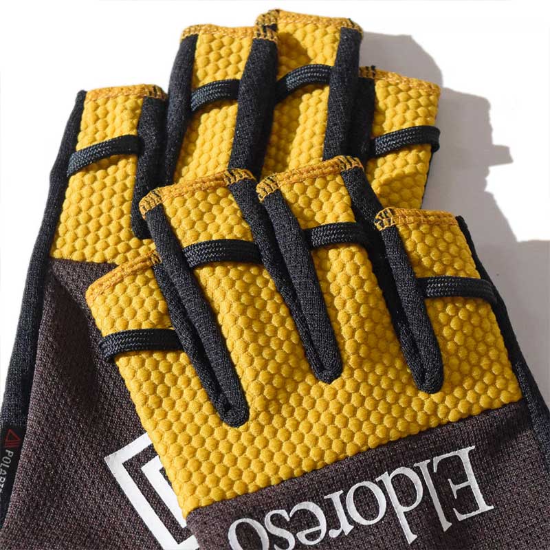 【新品】ELDORESO Half-Cut Glovesエルドレッソ グローブM ELDORESO エルドレッソ Half-Cut Gloves ランニング 2024AW