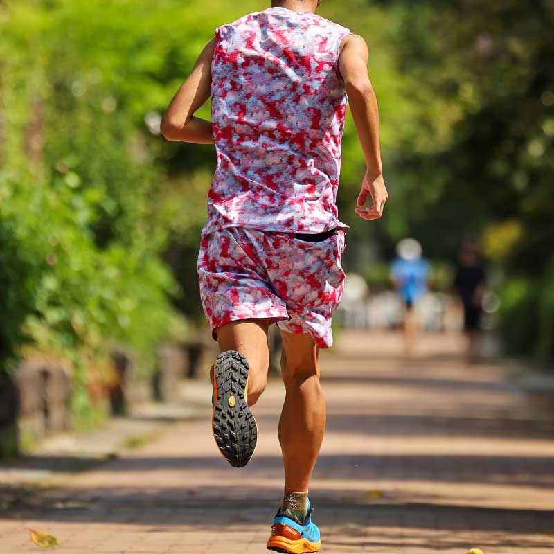 エルドレッソ×アシックス　コラボ　ノースリーブ　M アシックスは、エルドレッソとコラボレーションしたランニング