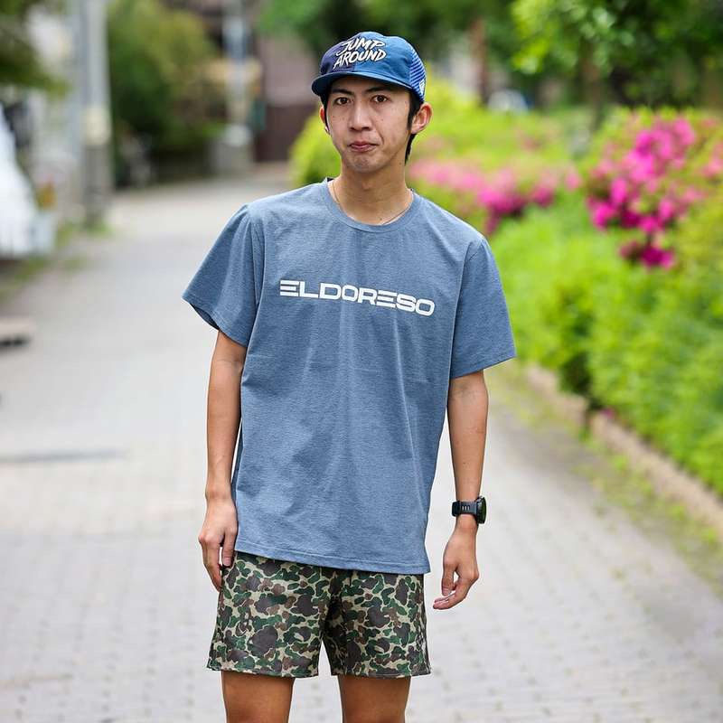 ELDORESO Logo Tee ����ɥ�å� ���˥� 2026SS e1018016 navy(e1018016navy)