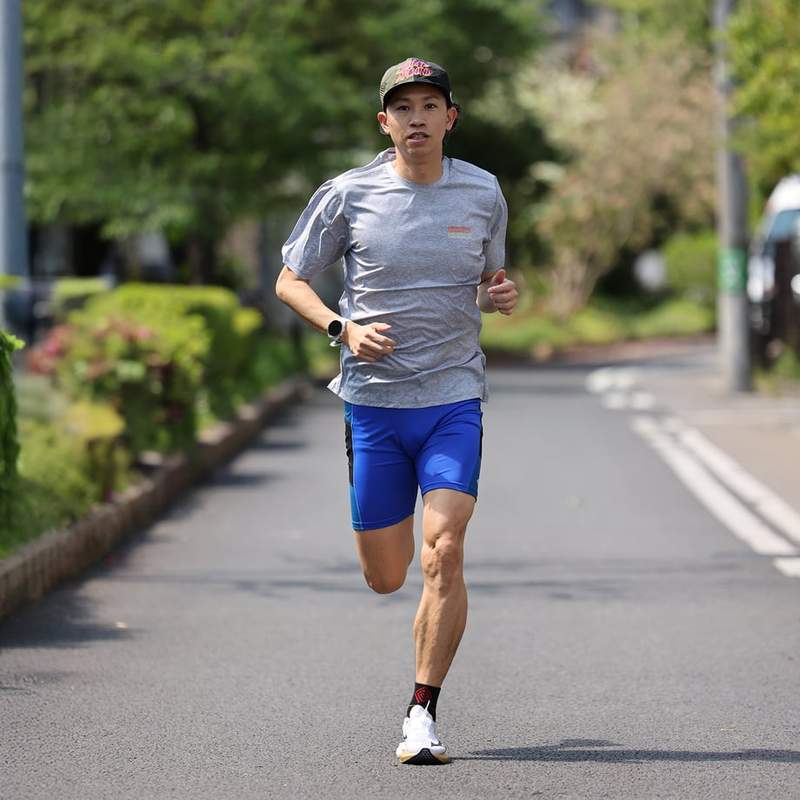 ELDORESO Figure Tee エルドレッソ ランニング 2026SS e1018116 gray