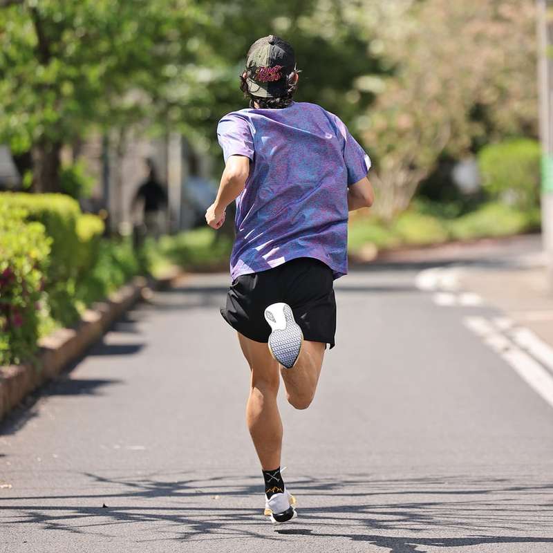 ELDORESO Figure Tee エルドレッソ ランニング 2026SS e1018116 purple