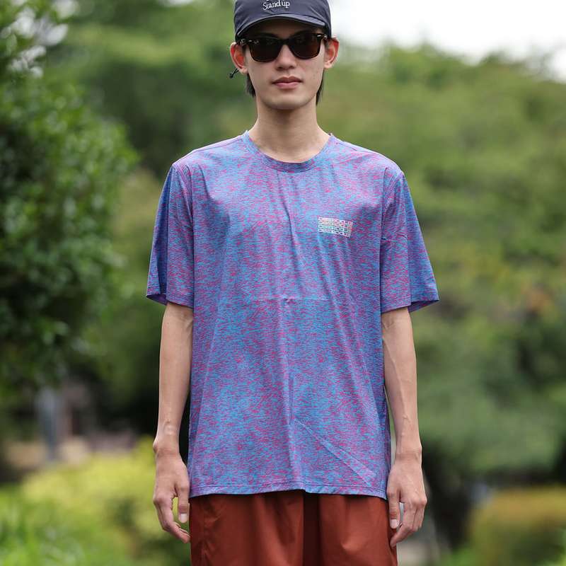 ELDORESO Figure Tee エルドレッソ ランニング 2026SS e1018116 purple