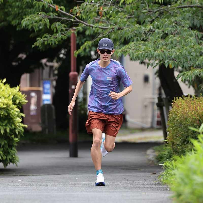 ELDORESO Figure Tee エルドレッソ ランニング 2026SS e1018116 purple