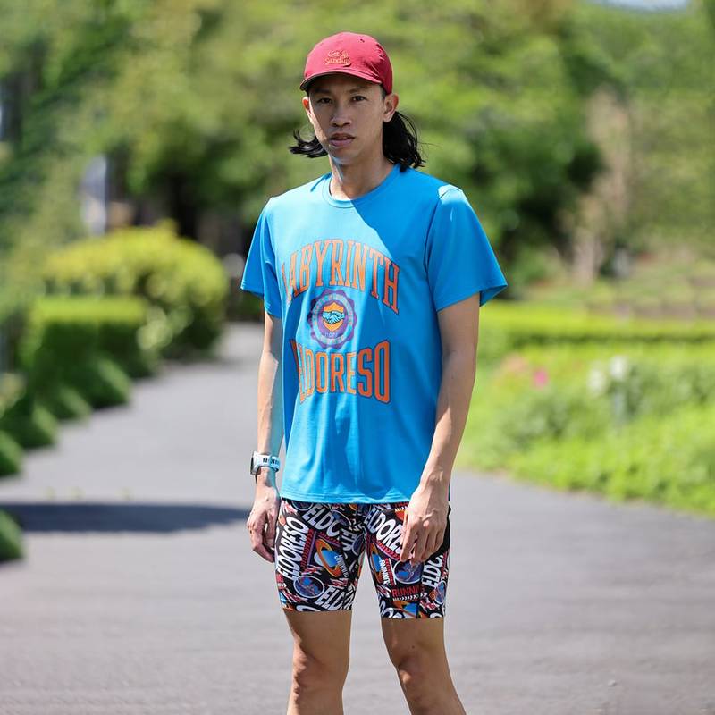 ラウドランナーズ ELDORESO エルドレッソ 半袖Tシャツ S 稀少 ELDORESO Labyrinth Tee エルドレッソ ランニング 2026SS e1018216