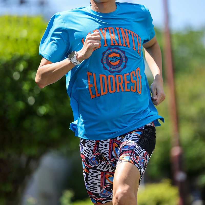 エルドレッソ　ランニングシャツ　Tシャツ　XS ELDORESO Labyrinth Tee エルドレッソ ランニング 2026SS e1018216