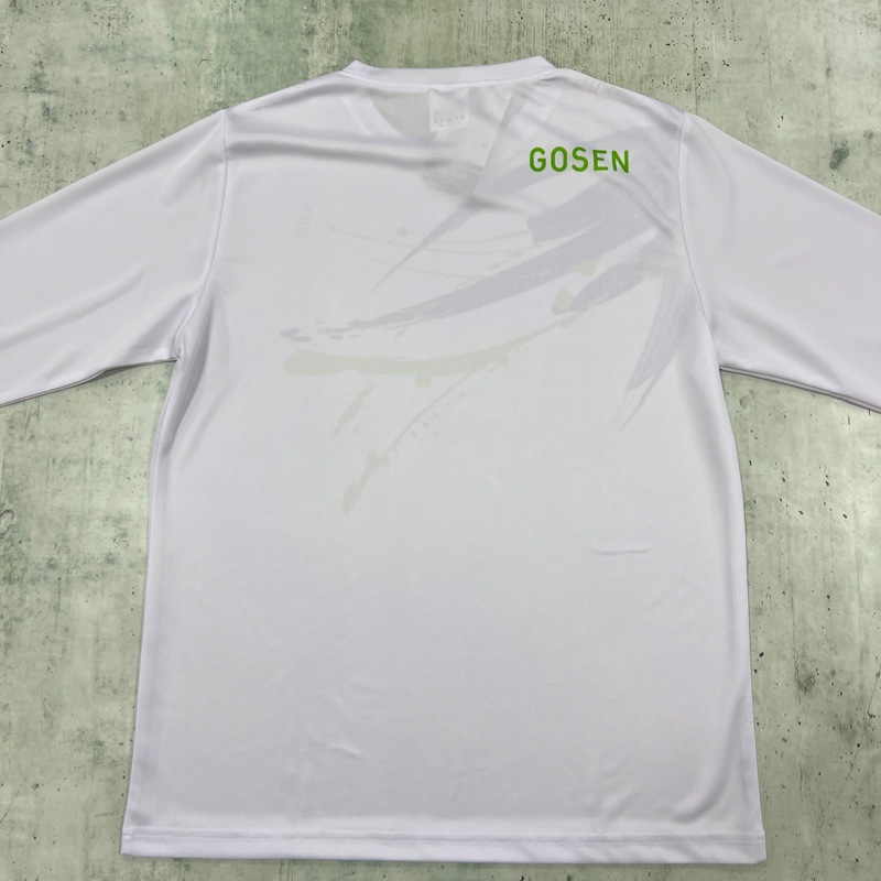 GOSEN ALL JAPAN 長袖Tシャツ 2025 ライトグレー O GOSEN ALL JAPAN 長袖Tシャツ 2025 ライトグレー L