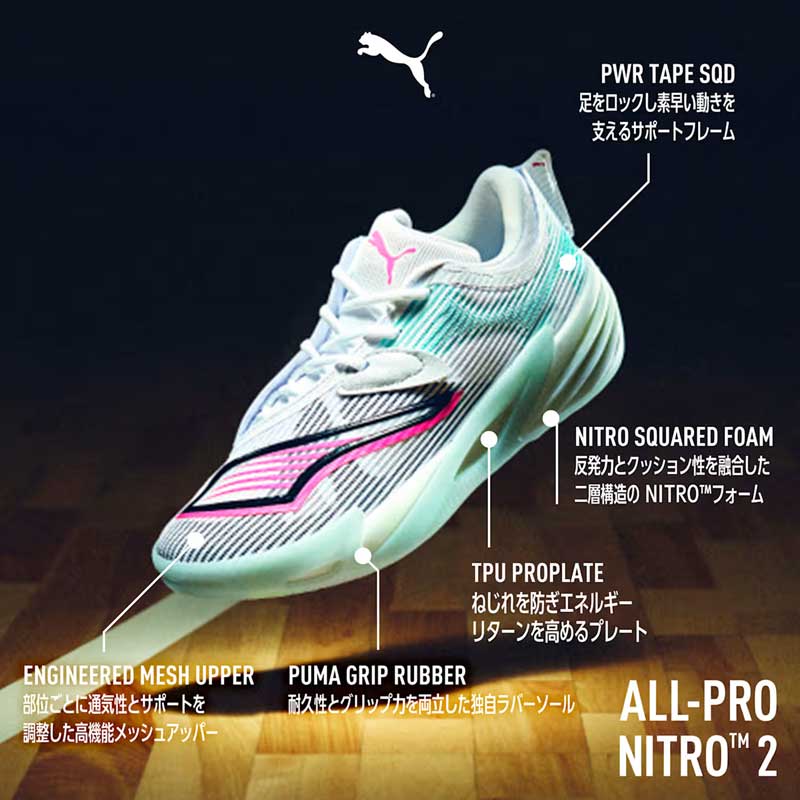 プーマ オールプロ ニトロ 2 PUMA ALL-PRO NITRO 2