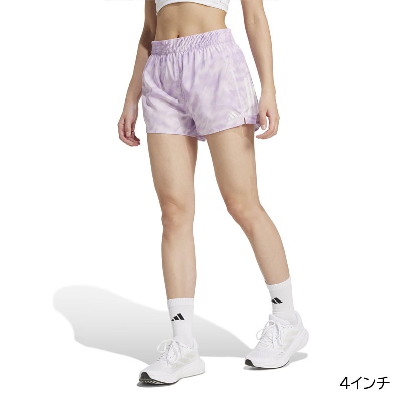 アディダス レディース オウンザラン 4インチ ショーツ ADIDAS