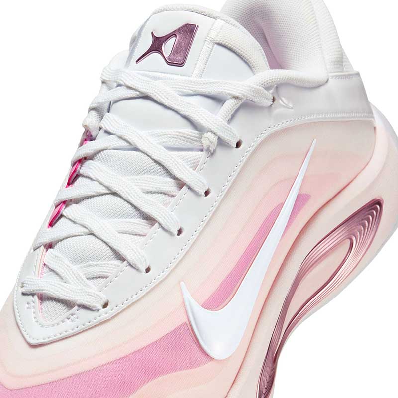 Nike バスケットボールシューズ ホワイト/オレンジ/ピンク　24cm Nike バスケットボールシューズ ホワイト/オレンジ/ピンク 24cm