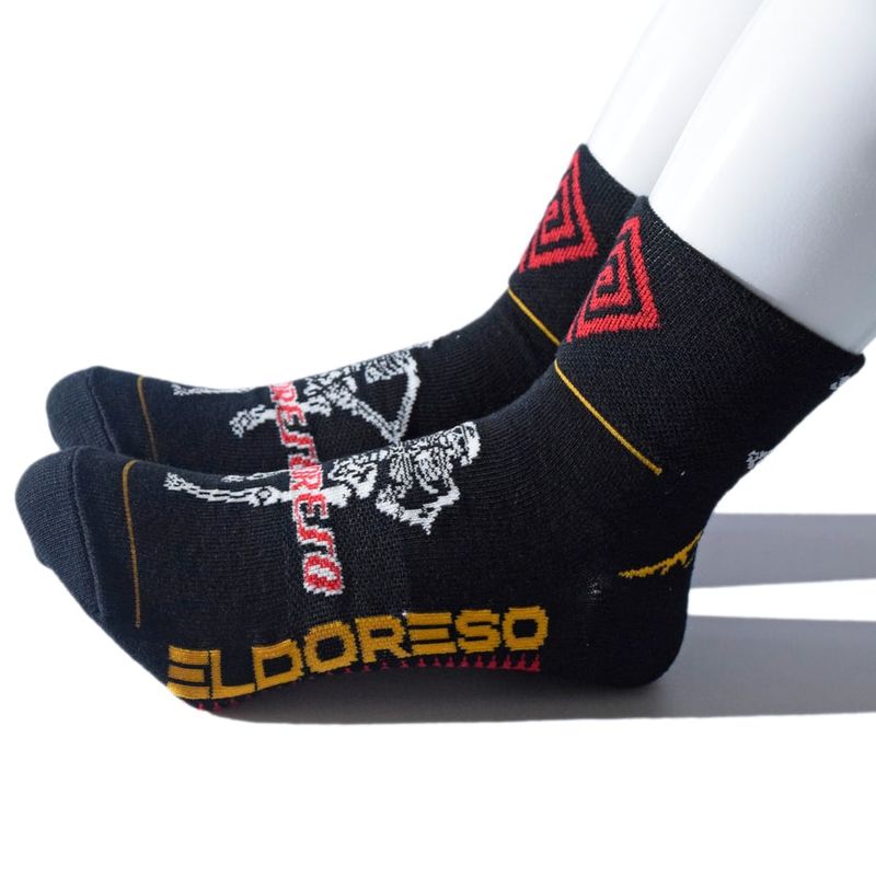 ELDORESO Scull Sox エルドレッソ ランニング 2026SS e7603916 black