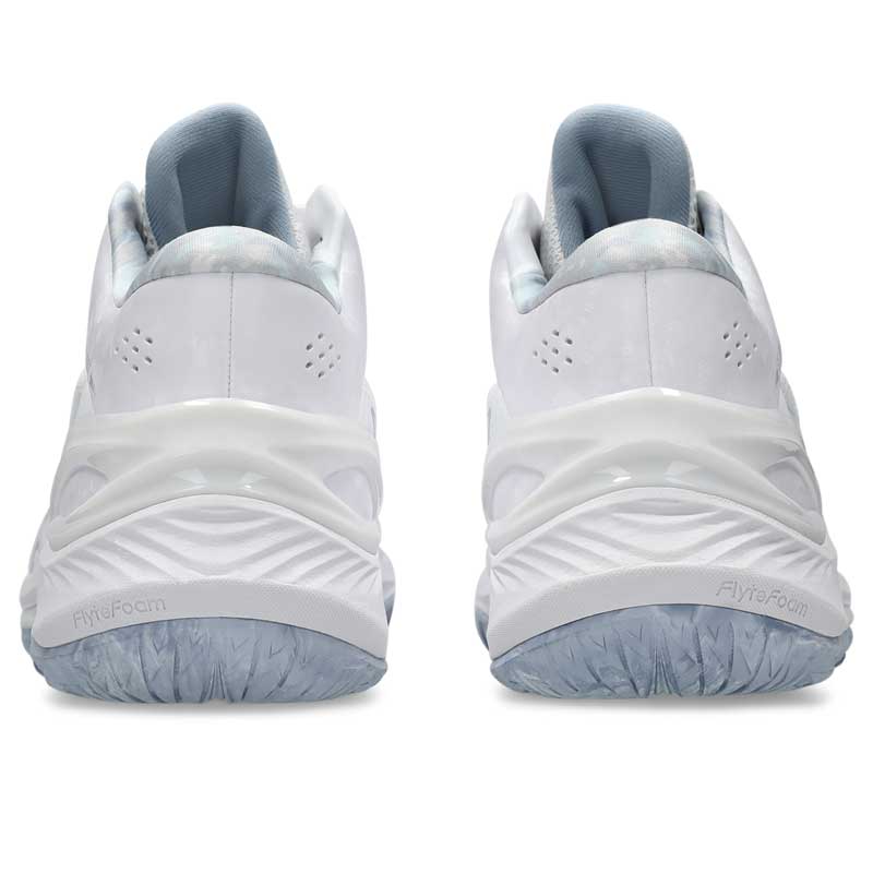 シューズ(男性用) GELBURST 28 / 100 / 26.5 ASICS GELBURST 28 EXTRA WIDE 4E 1063A082 100 White Pure