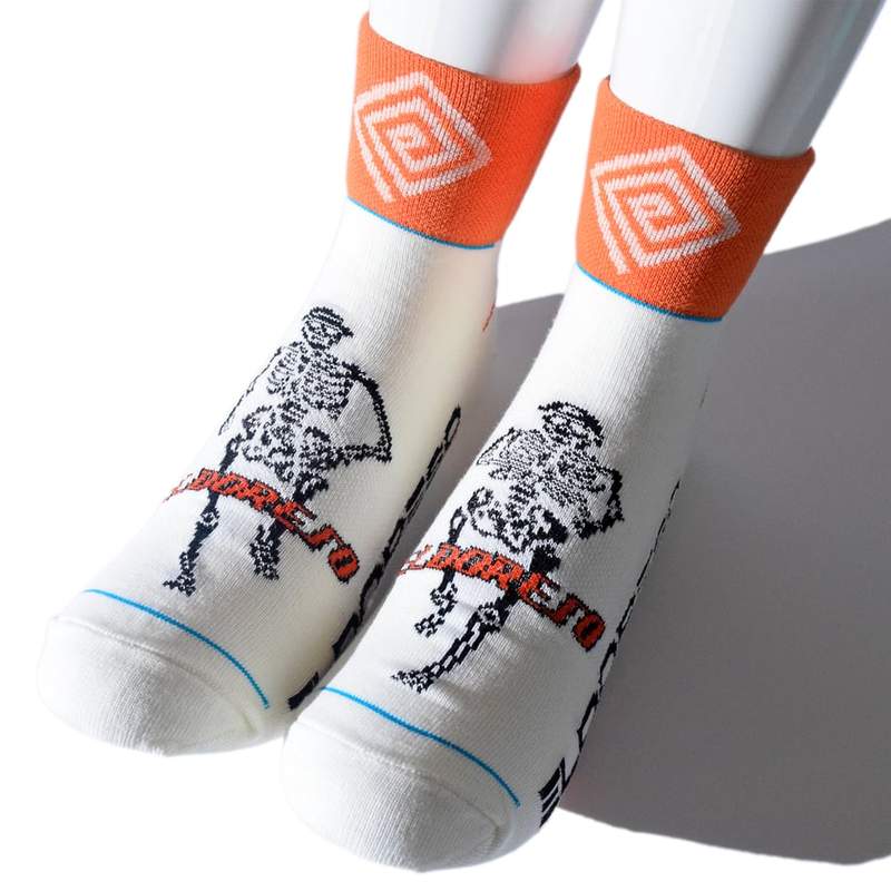 【新品・未使用】eldoreso エルドレッソ ランニングソックス 靴下 ELDORESO Scull Sox エルドレッソ ランニング 2026SS e7603916 nat